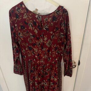 Lucky Brand Western Style Mini Dress.